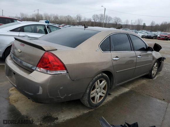 2007 Chevrolet Impala LTZ with VIN 2G1WU58RX79142198, listed as a Copart auction lot 42427275 with 155,374 mi miles and Salvage Title. Bid and sale history available at carsss.com. Image 3.