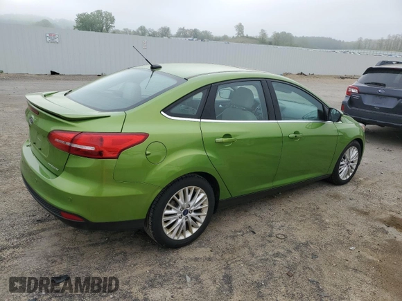 2018 Ford Focus Titanium with VIN 1FADP3J24JL314044, listed as a Copart auction lot 57130285 with 117,298 mi miles and Non repairable. Bid and sale history available at DreamBid. Image 3.
