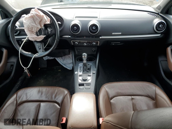 2017 Audi A3 Sedan Premium with VIN WAUAUGFF5H1041806, listed as a Copart auction lot 81846793 with 125,038 mi miles. Bid and sale history available at carsss.com. Image 8.