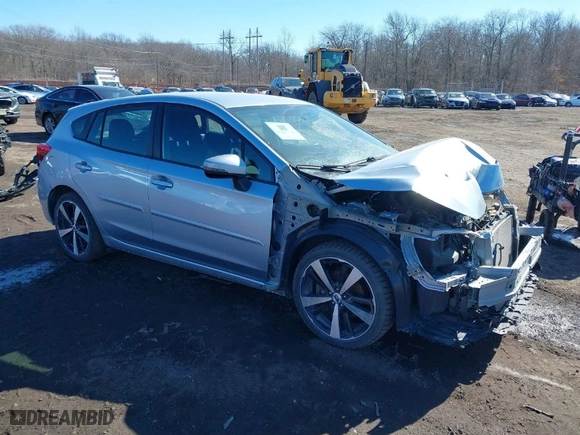 2018 Subaru Impreza Sport with VIN 4S3GTAK69J3735458, listed as a IAAI auction lot 41599640 with 40,719 mi miles. Bid and sale history available at carsss.com. Image 1.