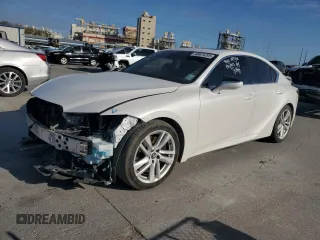 2022 Lexus IS with VIN JTHCA1D2XN5120103, listed as a Copart auction lot 48674295 with 64,947 mi miles and Salvage Title. Bid and sale history available at carsss.com. Image 1.