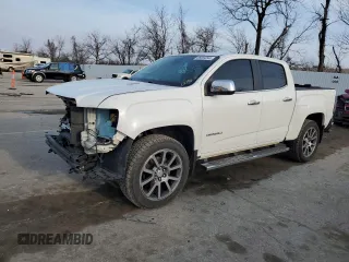 2018 GMC Canyon 4WD Denali z VIN 1GTP6EE15J1265150, wystawiony jako Copart lot #86584044 z przebiegiem 140 343 mil mil oraz Szkoda całkowita • Salvage title. Historia ofert i sprzedaży dostępna na DreamBid. Obrazek 1.