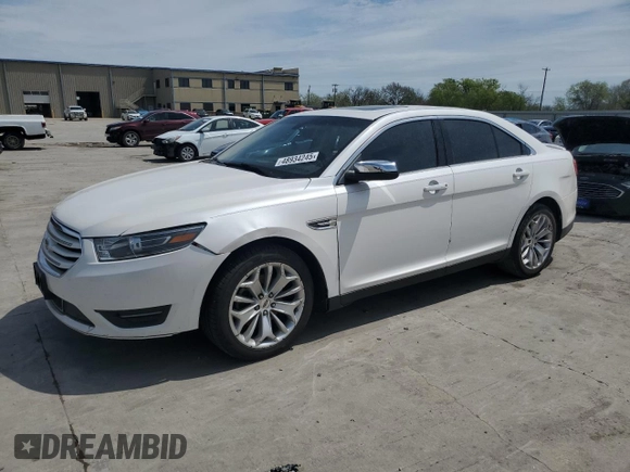 2016 Ford Taurus Limited with VIN 1FAHP2F8XGG158182, listed as a Copart auction lot 48934245 with Not Provided miles and Salvage Title. Bid and sale history available at DreamBid. Image 1.