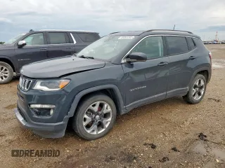 2018 Jeep Compass Limited with VIN 3C4NJCCB8JT358288, listed as a Copart auction lot 58363395 with 165,042 mi miles and Salvage title. Bid and sale history available at DreamBid. Image 1.