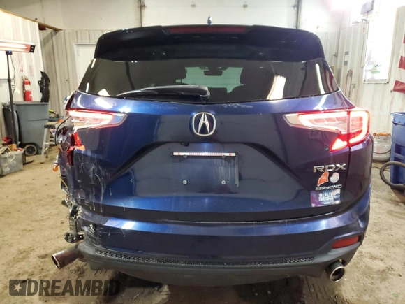 2019 Acura RDX with VIN 5J8TC2H30KL040662, listed as a Copart auction lot 49136725 with 216,923 mi miles and Salvage title. Bid and sale history available at DreamBid. Image 6.