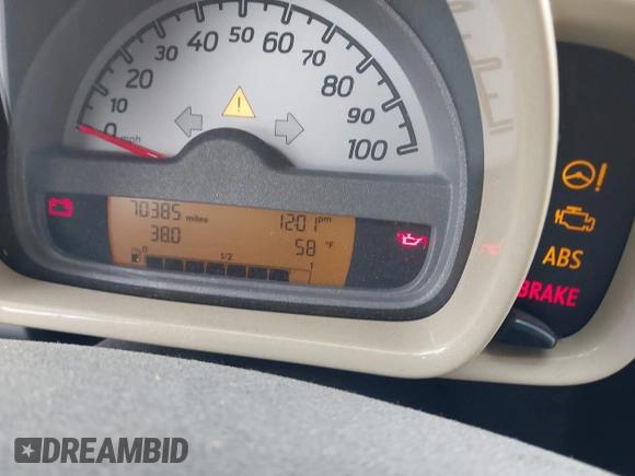 2008 Smart fortwo Passion with VIN WMEEK31X38K108224, listed as a IAAI auction lot 41076818 with 70,385 mi miles and . Bid and sale history available at DreamBid. Image 7.