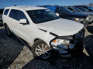 2019 Dodge Durango Special Service with VIN 1C4SDJFT8KC631861, listed as a Copart auction lot 87282394 with 107,286 mi miles and Salvage title. Bid and sale history available at DreamBid. Image 4.