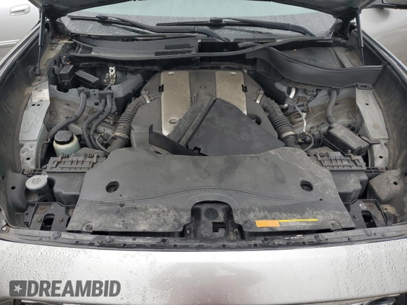 2011 Infiniti FX with VIN JN8AS1MW7BM140159, listed as a Copart auction lot 72942854 with 138,695 mi miles and Salvage title. Bid and sale history available at DreamBid. Image 12.