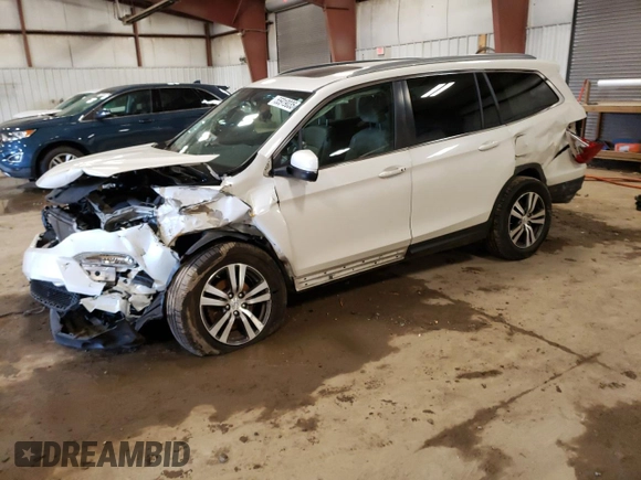 2016 Honda Pilot EX-L z VIN 5FNYF6H54GB026441, wystawiony jako Copart lot #55919035 z przebiegiem Nie podano mil oraz Czysty tytuł • Clean title. Historia ofert i sprzedaży dostępna na DreamBid. Obrazek 1.