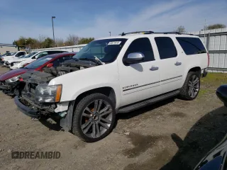 2013 Chevrolet Suburban LTZ with VIN 1GNSKKE70DR245684, listed as a Copart auction lot 49671615 with 175,491 mi miles and Salvage Title. Bid and sale history available at carsss.com. Image 1.