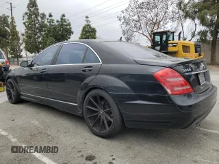 2007 Mercedes-Benz S 550 with VIN WDDNG71XX7A055829, listed as a Copart auction lot 53868385 with 178,037 mi miles and Clean Title. Bid and sale history available at DreamBid. Image 2.