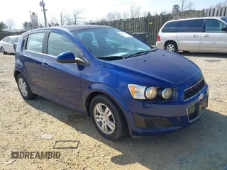 2013 Chevrolet Sonic LT with VIN 1G1JC6SG5D4220315, listed as a IAAI auction lot 41853166 with 69,970 mi miles. Bid and sale history available at carsss.com. Image 1.
