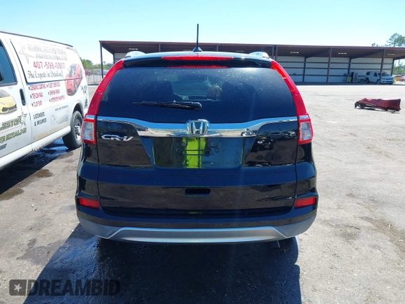 2015 Honda CR-V EX-L with VIN 2HKRM3H7XFH551434, listed as a IAAI auction lot 41859175 with 91,748 mi miles. Bid and sale history available at carsss.com. Image 16.