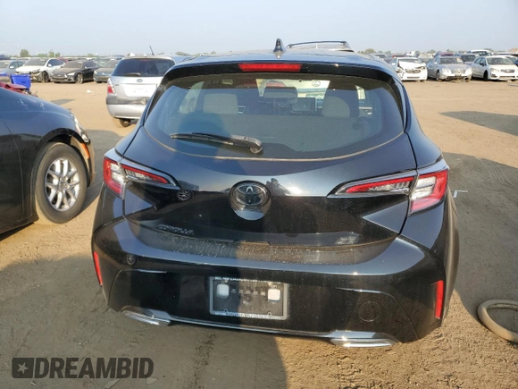 2019 Toyota Corolla Hatchback SE with VIN JTNK4RBE9K3069678, listed as a Copart auction lot 64467824 with 19,956 mi miles and Clean Title. Bid and sale history available at carsss.com. Image 6.