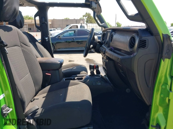 2019 Jeep Wrangler Unlimited Sport S с VIN 1C4HJXDN0KW670114, выставлен на аукционе IAAI как лот 42371823 с пробегом Не указан миль и . История ставок и продаж доступна на DreamBid. Изображение 5.