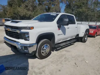 2024 Chevrolet Silverado 3500HD LT z VIN 1GC4YTEY9RF351431, wystawiony jako Copart lot #47294665 z przebiegiem 58 528 mil mil oraz Czysty tytuł • Clean title. Historia ofert i sprzedaży dostępna na DreamBid. Obrazek 1.