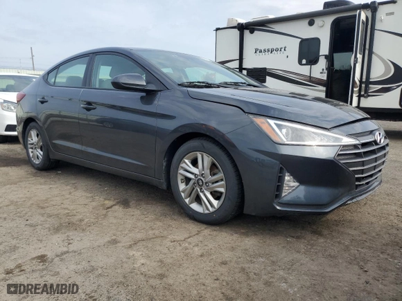 2020 Hyundai Elantra SEL with VIN 5NPD84LF2LH566654, listed as a Copart auction lot 53150195 with 113,031 mi miles and Clean Title. Bid and sale history available at carsss.com. Image 4.