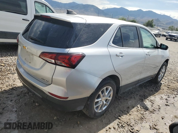 2022 Chevrolet Equinox LT z VIN 3GNAXUEV5NL203155, wystawiony jako Copart lot #60285385 z przebiegiem 112 071 mil mil oraz Czysty tytuł • Clean title. Historia ofert i sprzedaży dostępna na DreamBid. Obrazek 3.