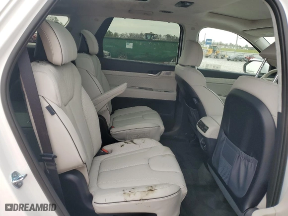 2025 Hyundai Palisade Calligraphy with VIN KM8R74GE0SU862220, listed as a Copart auction lot 48311175 with 2,435 mi miles and Salvage Title. Bid and sale history available at carsss.com. Image 11.