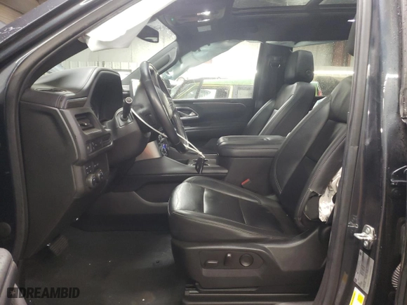 2021 Chevrolet Tahoe Z71 with VIN 1GNSKPKD9MR452601, listed as a Copart auction lot 49108375 with 69,849 mi miles and Salvage Title. Bid and sale history available at carsss.com. Image 7.