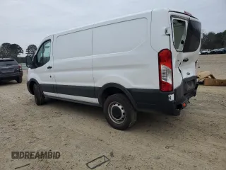 2023 Ford Transit Cargo with VIN 1FTYE1Y88PKB74921, listed as a Copart auction lot 44746485 with 52,376 mi miles and Salvage Title. Bid and sale history available at carsss.com. Image 2.