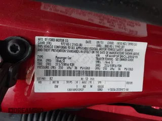 2012 Ford Focus SE with VIN 1FAHP3F26CL250215, listed as a IAAI auction lot 42153764 with 94,118 mi miles and . Bid and sale history available at DreamBid. Image 9.