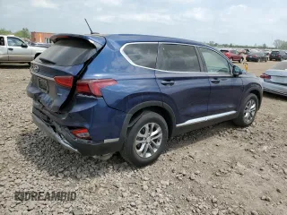 2019 Hyundai Santa Fe SE z VIN 5NMS2CAD4KH125270, wystawiony jako Copart lot #57273265 z przebiegiem 49 685 mil mil oraz Szkoda całkowita • Salvage title. Historia ofert i sprzedaży dostępna na DreamBid. Obrazek 3.