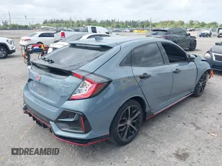 2021 Honda Civic Sport with VIN SHHFK7H46MU227865, listed as a IAAI auction lot 41915529 with 81,041 mi miles and . Bid and sale history available at DreamBid. Image 4.