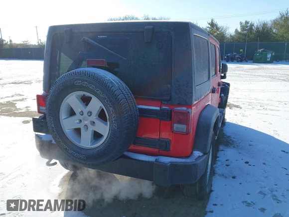 2018 Jeep Wrangler JK Unlimited Sport with VIN 1C4BJWDG9JL874850, listed as a IAAI auction lot 41482613 with 80,669 mi miles. Bid and sale history available at carsss.com. Image 4.