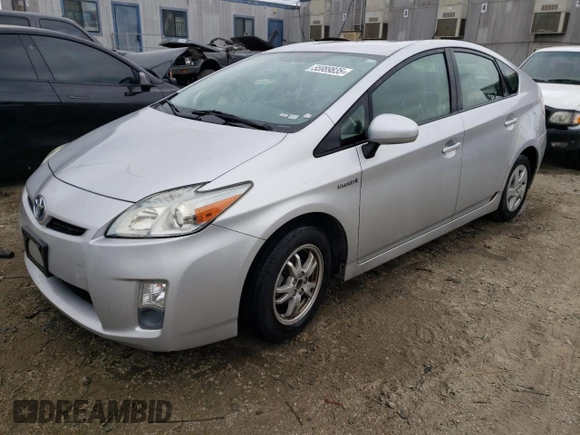 2011 Toyota Prius I with VIN JTDKN3DU7B0277336, listed as a Copart auction lot 55989835 with 155,307 mi miles and Clean Title. Bid and sale history available at DreamBid. Image 1.