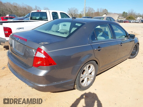 2012 Ford Fusion SE with VIN 3FAHP0HA3CR154708, listed as a IAAI auction lot 41664747 with 179,837 mi miles. Bid and sale history available at carsss.com. Image 4.
