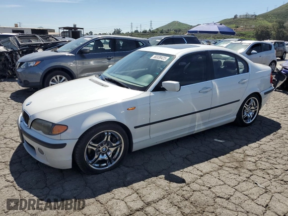 2005 BMW 3 Series 330i with VIN WBAEV53455KM41084, listed as a Copart auction lot 50338425 with 223,116 mi miles and Salvage title. Bid and sale history available at DreamBid. Image 1.