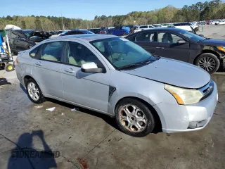 2008 Ford Focus SE with VIN 1FAHP35N08W214389, listed as a Copart auction lot 49885965 with 143,268 mi miles and Salvage Title. Bid and sale history available at DreamBid. Image 4.