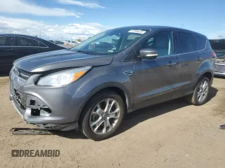 2013 Ford Escape SEL z VIN 1FMCU9H91DUD38428, wystawiony jako Copart lot #57466025 z przebiegiem 106 858 mil mil oraz Szkoda całkowita • Salvage title. Historia ofert i sprzedaży dostępna na DreamBid. Obrazek 1.