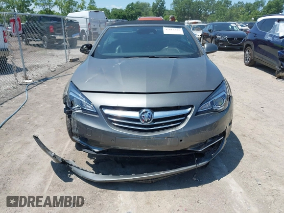 2018 Buick Cascada Premium with VIN W04WH3N50JG051185, listed as a IAAI auction lot 42618570 with 64,216 mi miles and . Bid and sale history available at DreamBid. Image 12.