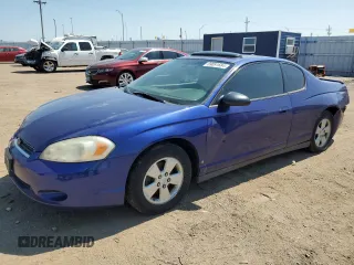 2006 Chevrolet Monte Carlo LT 3.5L with VIN 2G1WM15KX69375609, listed as a Copart auction lot 69091684 with 204,401 mi miles and Salvage Title. Bid and sale history available at carsss.com. Image 1.