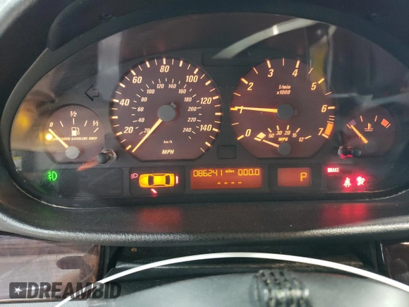 2006 BMW 3 Series 325Ci with VIN WBABW33426PX86047, listed as a Copart auction lot 48805405 with 86,241 mi miles and Salvage Title. Bid and sale history available at carsss.com. Image 9.