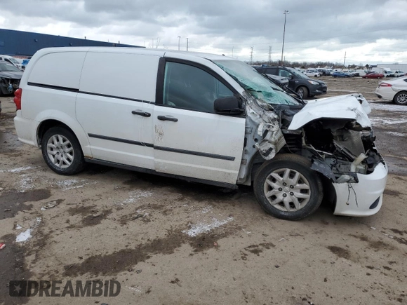 2014 Ram Cargo Van Tradesman with VIN 2C4JRGAG2ER427997, listed as a Copart auction lot 41334275 with 0 mi miles and Clean Title. Bid and sale history available at carsss.com. Image 4.