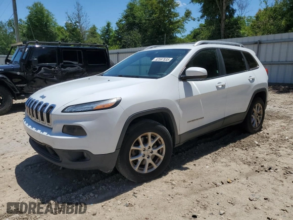 2014 Jeep Cherokee Latitude with VIN 1C4PJMCS6EW244336, listed as a Copart auction lot 52597835 with 167,266 mi miles and Salvage Title. Bid and sale history available at DreamBid. Image 1.
