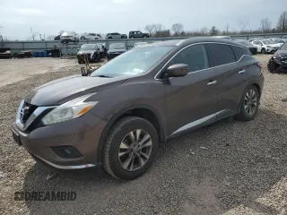 2016 Nissan Murano SL z VIN 5N1AZ2MH9GN108423, wystawiony jako Copart lot #54475325 z przebiegiem 88 304 mil mil oraz Szkody całkowita. Historia ofert i sprzedaży dostępna na DreamBid. Obrazek 1.