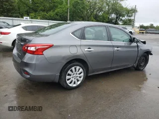 2017 Nissan Sentra S with VIN 3N1AB7AP4HY210804, listed as a Copart auction lot 57949175 with 145,154 mi miles and Salvage title. Bid and sale history available at DreamBid. Image 3.