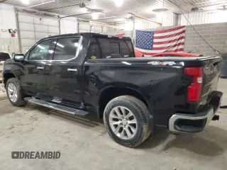 2020 Chevrolet Silverado 1500 LTZ with VIN 3GCUYGED7LG372739, listed as a Copart auction lot 50823385 with 57,607 mi miles and Salvage Title. Bid and sale history available at DreamBid. Image 2.