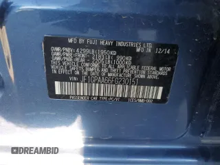 2015 Subaru Impreza 2.0i z VIN JF1GPAA66FG230151, wystawiony jako Copart lot #78279034 z przebiegiem 126 540 mil mil oraz Szkoda całkowita • Salvage title. Historia ofert i sprzedaży dostępna na DreamBid. Obrazek 12.