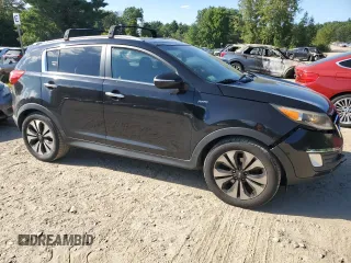2013 Kia Sportage SX with VIN KNDPCCA6XD7388555, listed as a Copart auction lot 69690804 with 123,061 mi miles and Clean Title. Bid and sale history available at carsss.com. Image 4.