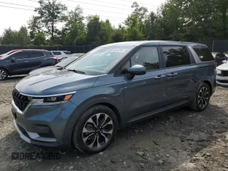 2022 Kia Carnival EX with VIN KNDNC5H30N6093387, listed as a Copart auction lot 65048204 with 44,829 mi miles and Salvage Title. Bid and sale history available at carsss.com. Image 1.