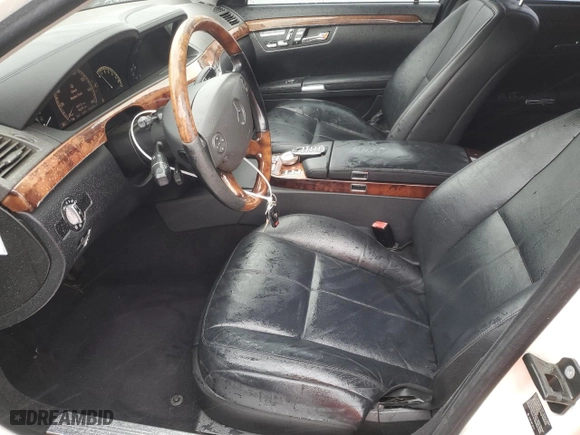 2008 Mercedes-Benz S-Class 5.5L V8 with VIN WDDNG71X18A228025, listed as a Copart auction lot 48940165 with 962,740 mi miles and Non Repairable. Bid and sale history available at carsss.com. Image 7.