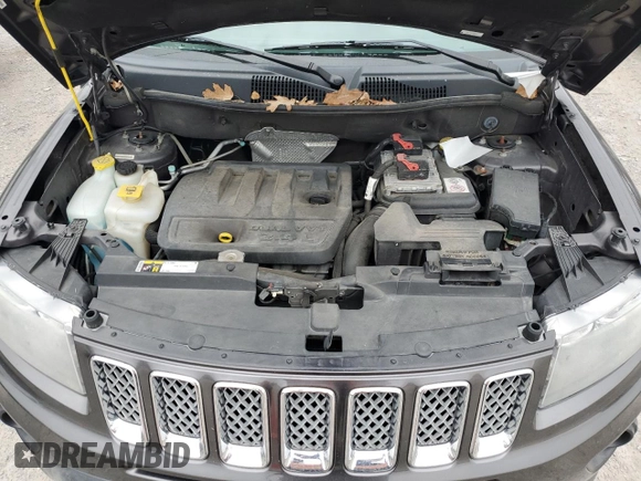 2015 Jeep Compass Latitude with VIN 1C4NJDEB5FD426904, listed as a Copart auction lot 50325505 with 47,064 mi miles and Salvage Title. Bid and sale history available at carsss.com. Image 12.