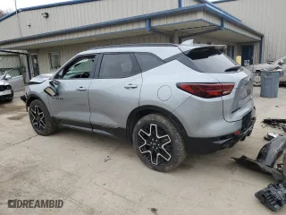 2023 Chevrolet Blazer RS with VIN 3GNKBKRS5PS225298, listed as a Copart auction lot 50971865 with 11,353 mi miles and Salvage Title. Bid and sale history available at carsss.com. Image 2.
