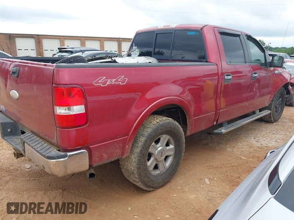 2008 Ford F-150 XLT with VIN 1FTPW14VX8FB68889, listed as a IAAI auction lot 42343325 with 151,428 mi miles and . Bid and sale history available at DreamBid. Image 4.