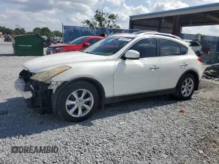 2008 Infiniti EX Journey z VIN JNKAJ09F28M352377, wystawiony jako Copart lot #58261205 z przebiegiem 136 454 mil mil oraz Szkody całkowita. Historia ofert i sprzedaży dostępna na DreamBid. Obrazek 1.